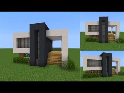 Minecraft How To Build A Small Modern House YouTube