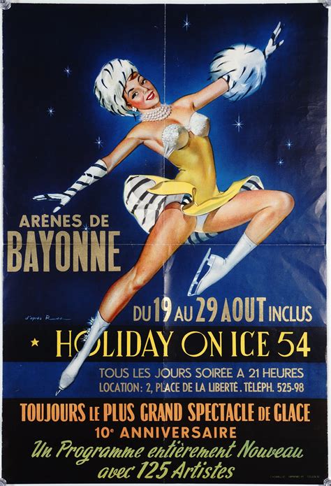 Holiday on Ice 54- Original Vintage Poster - Authentic Vintage Posters