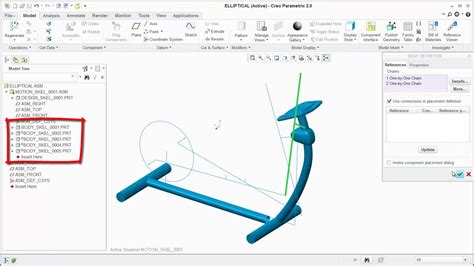 Motion Skeleton In Creo Youtube