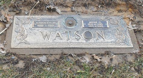 Maurice Carlisle Watson Jr Find A Grave Memorial