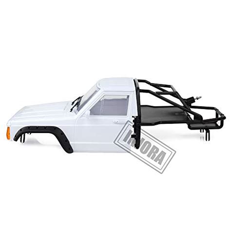 Injora Rc Cherokee Body Cab And Back Half Cage For 110 Rc Crawler Trx4 Axial Scx10 90046 Cab