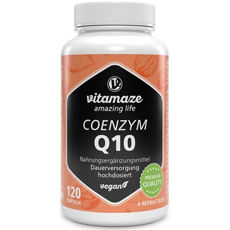 Coenzyme Q10 200 Mg High Strength 120 Vegan Capsules