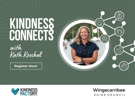 Kindness Connects With Kath Koschel Wingecarribee Shire Council