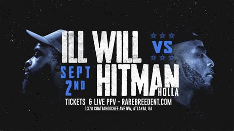 Hitman Holla Vs Ill Will Announced On Rbe Max Out 3 🔥🔥🔥 Youtube