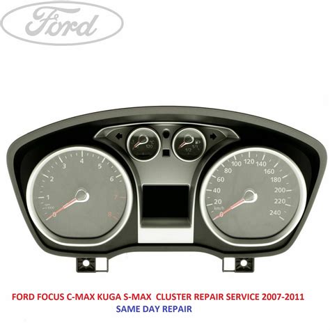 FORD FOCUS CMAX KUGA SMAX INSTRUMENT CLUSTER SPEEDOMETER DASH REPAIR