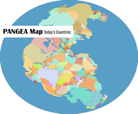 Pangaea Supercontinent Breaks Up