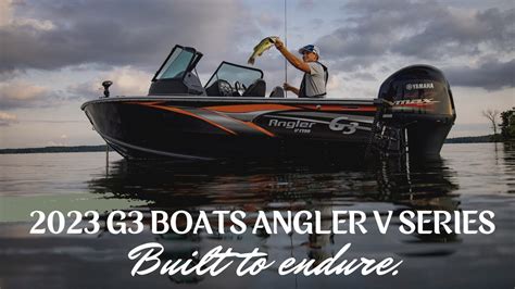 2023 Angler V Series By G3 Boats Youtube