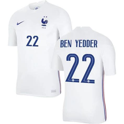 Frankrike Ben Yedder 22 Hjemmetrøye 2021 retro fotballdrakter brasil