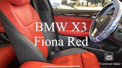 2020 Bmw X3 30i Dark Graphite With Fiona Redblack Interiorwalk Around