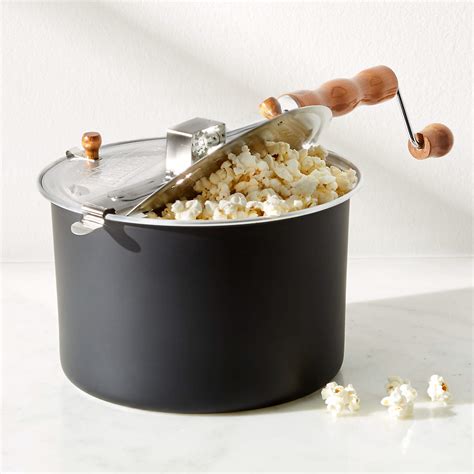 Stovetop Black Popcorn Popper Reviews Crate Barrel Canada