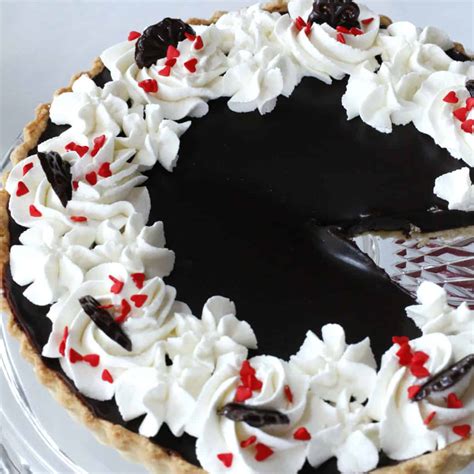 Dark Chocolate Ganache Tart One Hot Oven