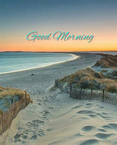 Good Morning Beautiful Beach Images Good Morning Motivational Quotes