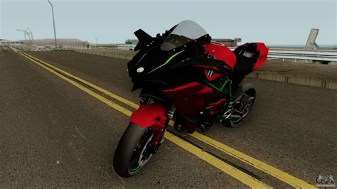 Kawasaki Ninja H2r 2015 Para Gta San Andreas