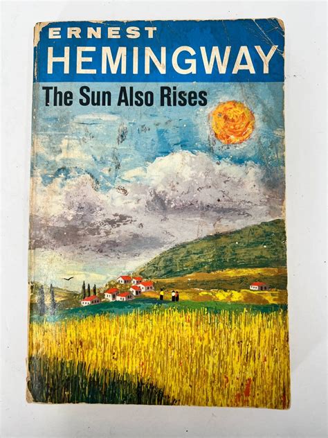 The Sun Also Rises Ernest Hemingway Scribner Paperback Etsy