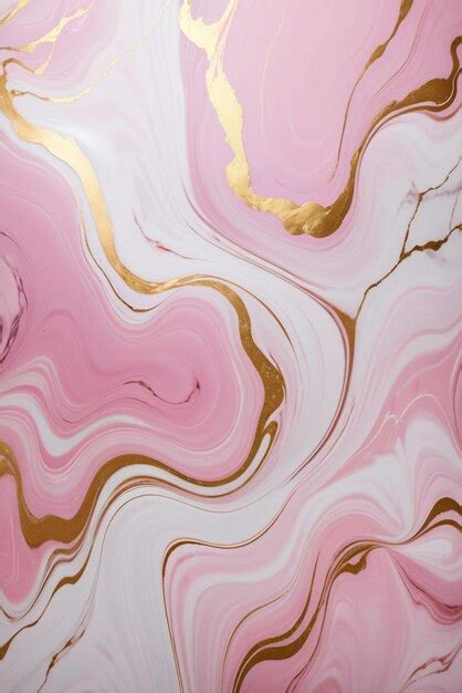 Premium Photo | Textural tones pink and gold create a luxurious and ...