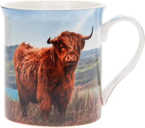 The Leonardo Collection Tasse Aus Feinem Porzellan Motiv Highland Cow