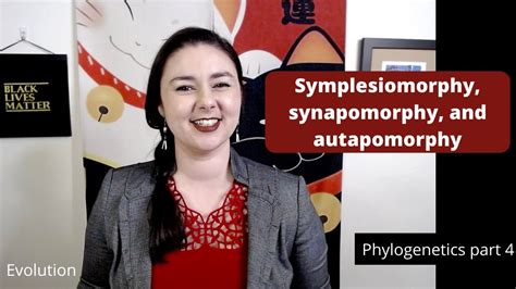 Symplesiomorphy, synapomorphy, and autapomorphy - YouTube