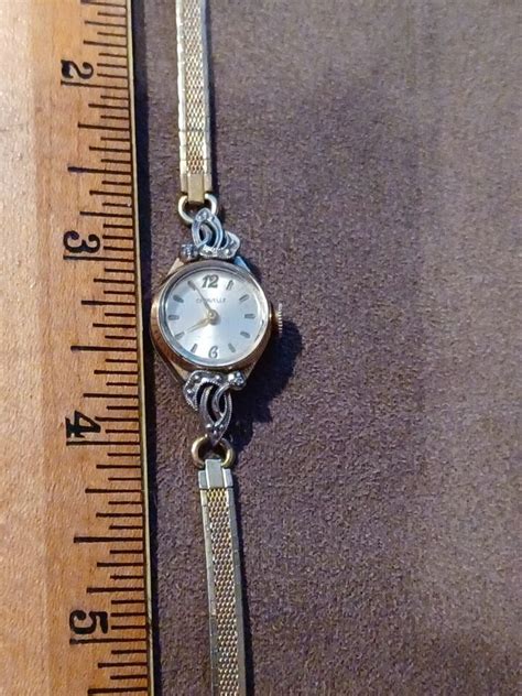 Vintage Caravelle Woman S Wrist Watch K Gold Rgp No Battery Needed Ebay