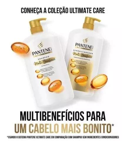 Kit Shampoo L E Condicionador Pantene Ultimate Care Litr Frete Gr Tis