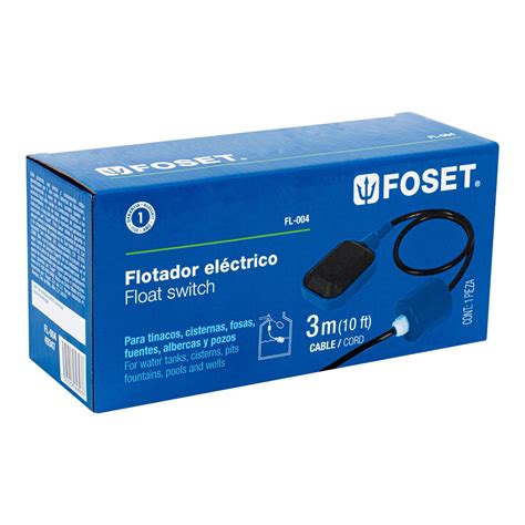 Flotador El Ctrico Con Cable De M Foset Flotadores Y Varillas