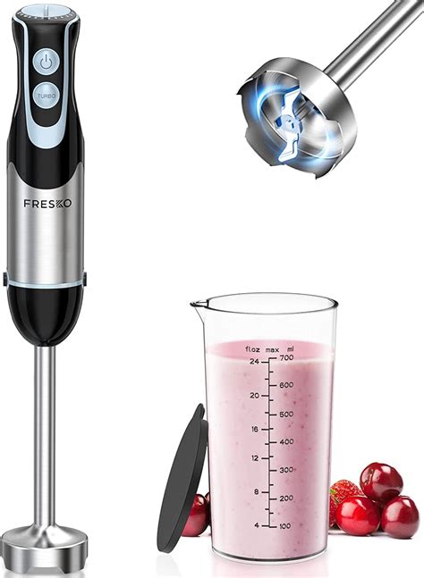 Buy FreskoStainless Steel Hand Blender 1200W Electric Stick Blender