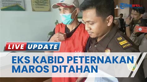 Rugikan Negara Rp Juta Mantan Kabid Peternakan Maros Ditahan Youtube