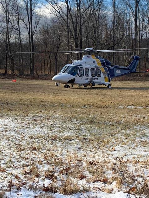 Man 58 Airlifted After Getting Trapped Underneath Tree In Hunterdon