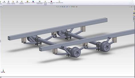 visual guide  tandem axle trailer suspension