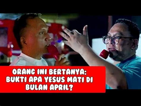 Pendeta Esra Soru Bukti Yesus Bangkit Di Bulan April Youtube