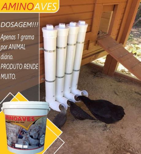 Núcleo Frango Crescimento Engorda Postura Aminoaves 25kg Frete grátis