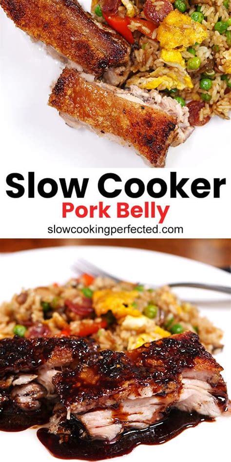 Slow Cooker Pork Belly Artofit