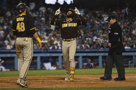 Fernando Tatis Jr Home Run Padres Star Hits One Out Of Dodger Stadium