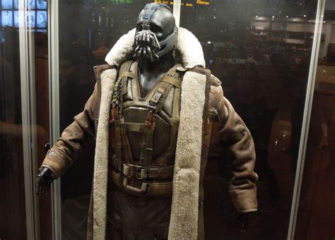 Tom Hardy's Bane costume from The Dark Knight Rises... | The dark ...