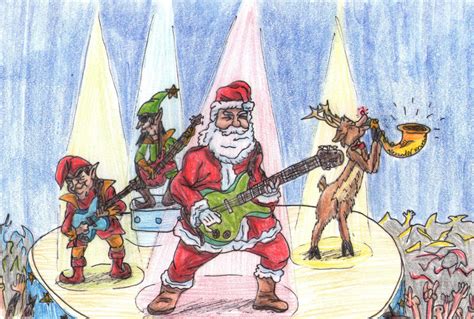 ROCK ON, SANTA CLAUS by AkatsukiFan505 on DeviantArt