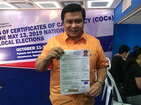 Jinggoy Files Candidacy For Senator In 2019 Polls Inquirer News