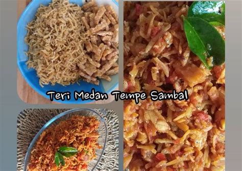 Resep 46 Teri Medan Tempe Sambal Oleh Bintang Pasaribu Cookpad