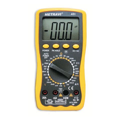 Metravi 451 Digital Lcr Meter With Multimeter At Best Price In Kolkata