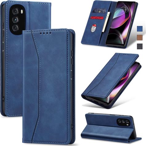 Jasonyu Flip Wallet Case For Moto G Stylus G Leather Magnetic