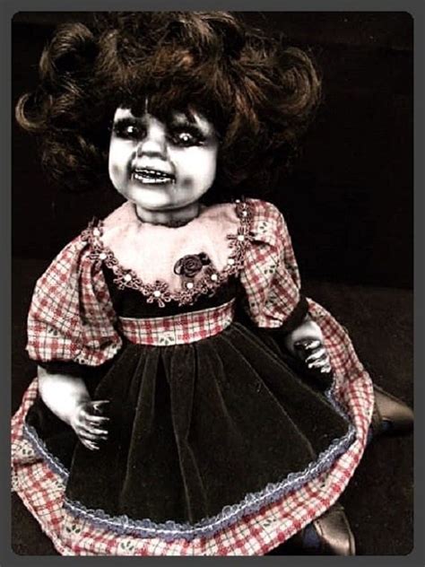 Letha 10 Ooak Creepy Scary Altered Porcelain Doll In