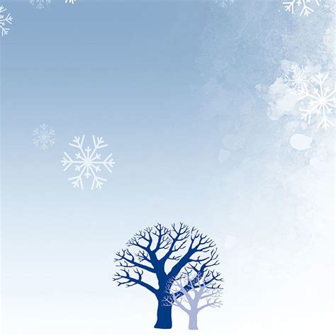 Winter Snow Trees Poster