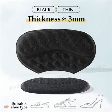 Heel Pad Anti Wear Stickers Heel Protectors Womens Shoes Pad Insoles Anti Slip Adjust Size 1pair