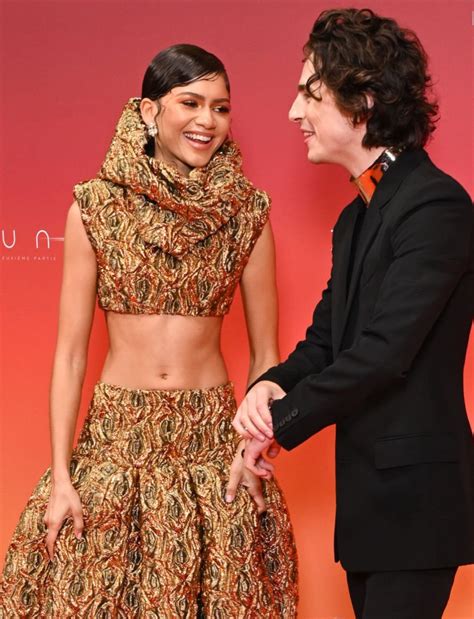 Timothée Chalamet and Zendaya Dune Part Two Paris Premiere