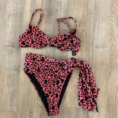 Beach Riot Cheetah Bikini Gem