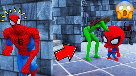 HOMEM ARANHA DESCOBRIU O SEGREDO DO SEU FILHO No GTA 5 YouTube