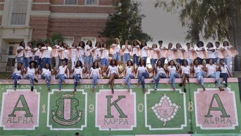 These Ladies Of Alpha Kappa Alpha Came Back To Famu And Put In Service