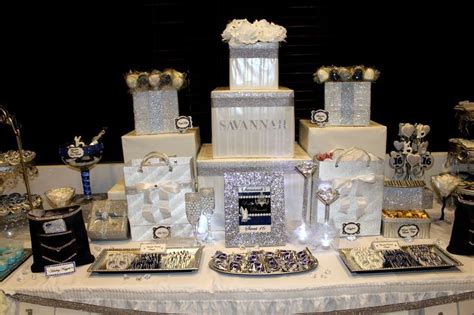 Denim And Diamonds Sweet 16 Candy Table Denim And Diamonds Diamond