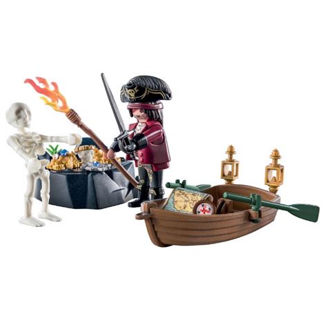 Starter Pack med pirat og robåd Playmobil Starter Packs 71254 Shop