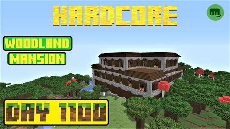 Minecraft Hardcore Survival Series Day Woodland Mansion Cat