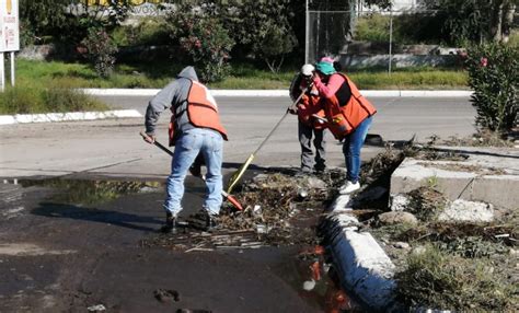 Seduvop da mantenimiento a bulevar Río Santiago Noticias de San Luis