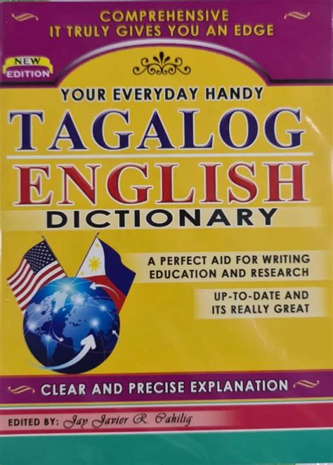 Your Everyday Handy Tagalog English Dictionary Lazada Ph